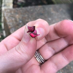 Vintage Lady Bird Earrings